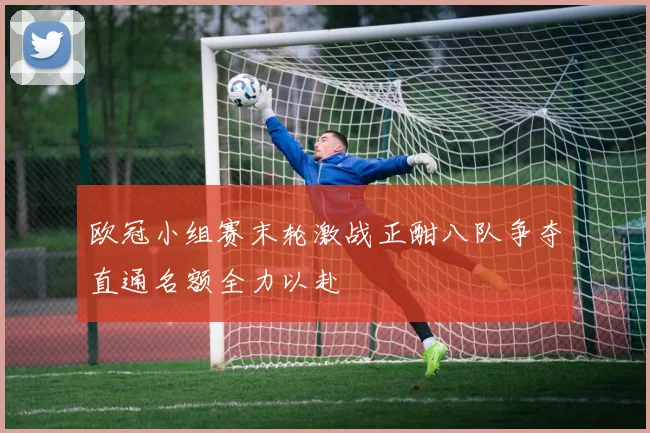 欧冠小组赛末轮激战正酣八队争夺直通名额全力以赴